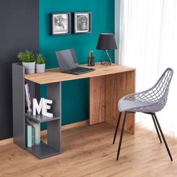 Бюро COZYRA, дъб Wotan/антрацит