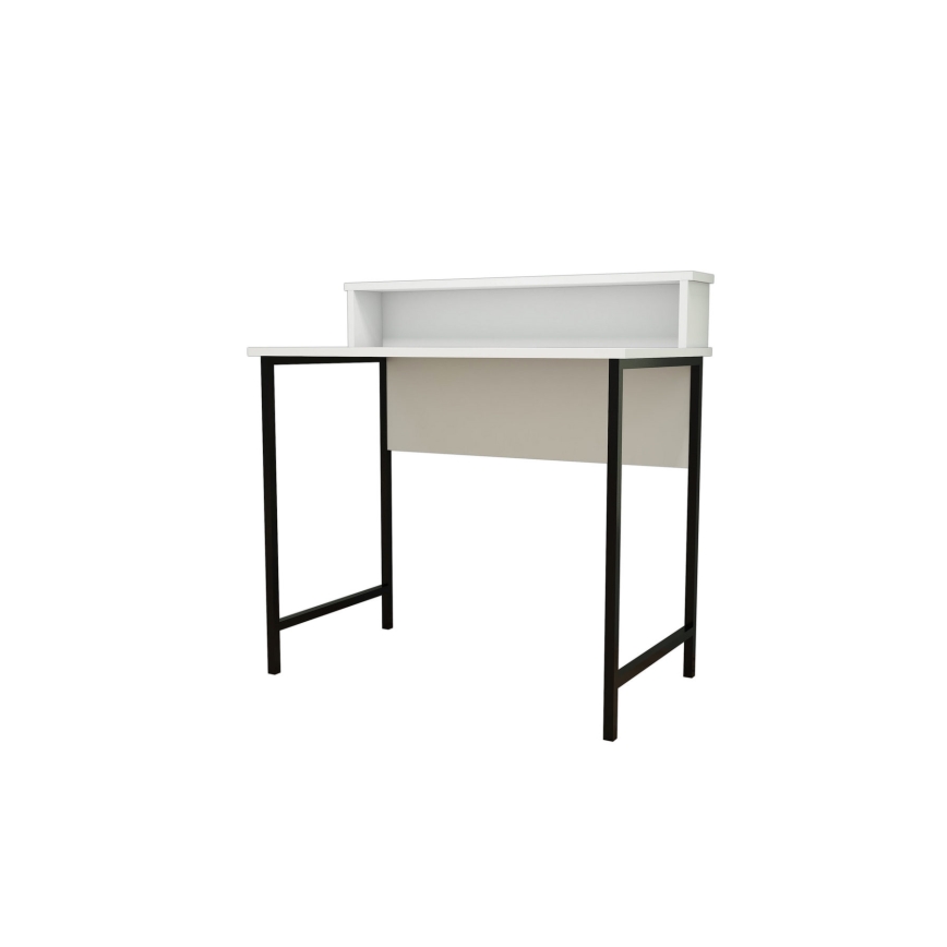 Бюро USO 90,8x90 cм бяло/черно