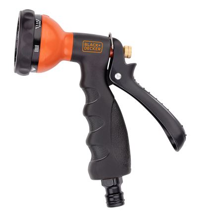 BLACK+DECKER - Пистолет за поливане с 3 конектори