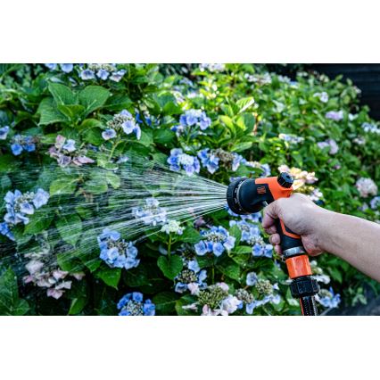 BLACK+DECKER - Пистолет за поливане с 3 конектори