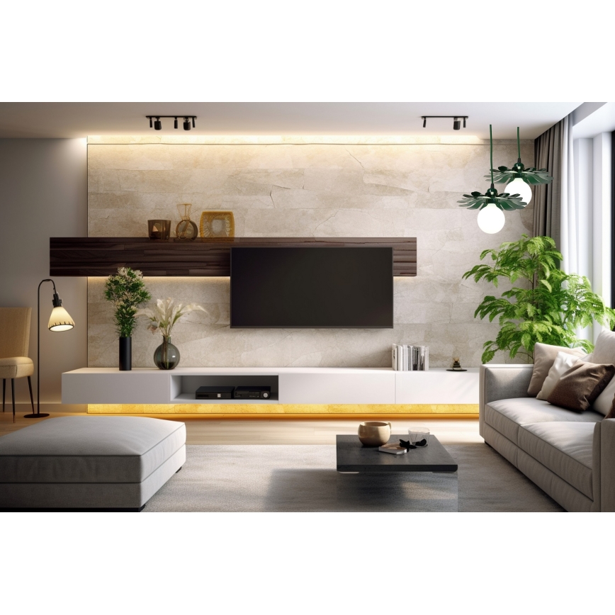 Bohemia-Design - Подвесен полилей на кабел 1xE27/60W/230V, зелен