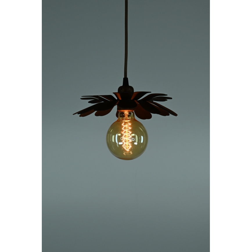 Bohemia-Design - Полилей на кабел 1xE27/60W/230V бронзов