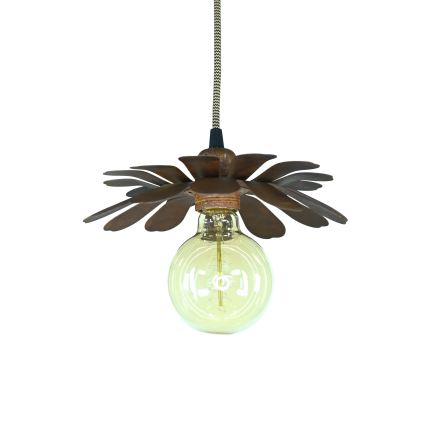 Bohemia-Design - Полилей на кабел 1xE27/60W/230V бронзов