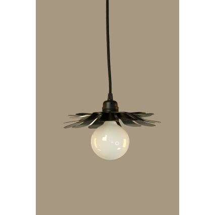 Bohemia-Design - Полилей на кабел 1xE27/60W/230V черен