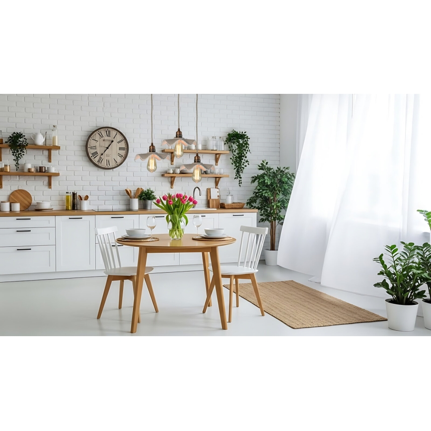 Bohemia-Design - Порцеланов пендант на кабел 1xE27/60W/230V