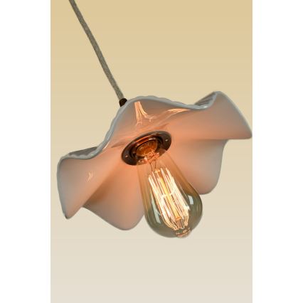 Bohemia-Design - Порцеланов пендант на кабел 1xE27/60W/230V