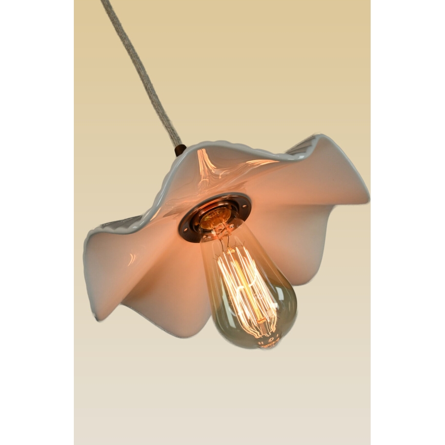 Bohemia-Design - Порцеланов пендант на кабел 1xE27/60W/230V