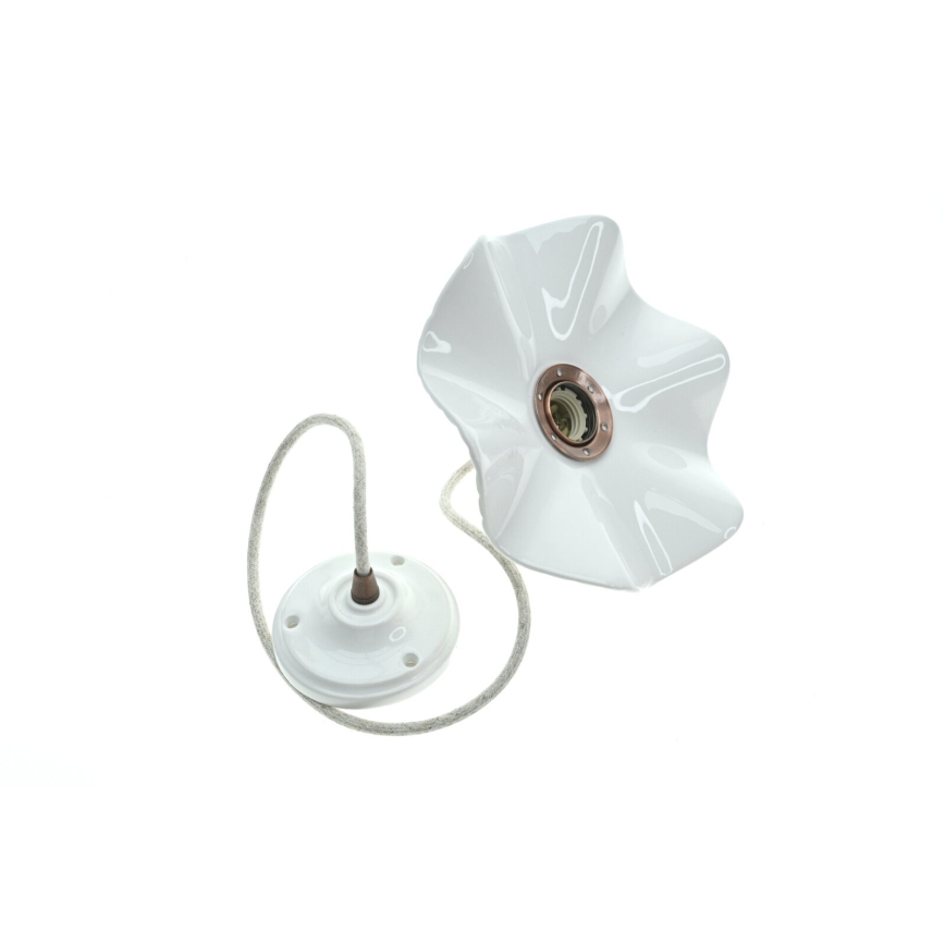 Bohemia-Design - Порцеланов пендант на кабел 1xE27/60W/230V