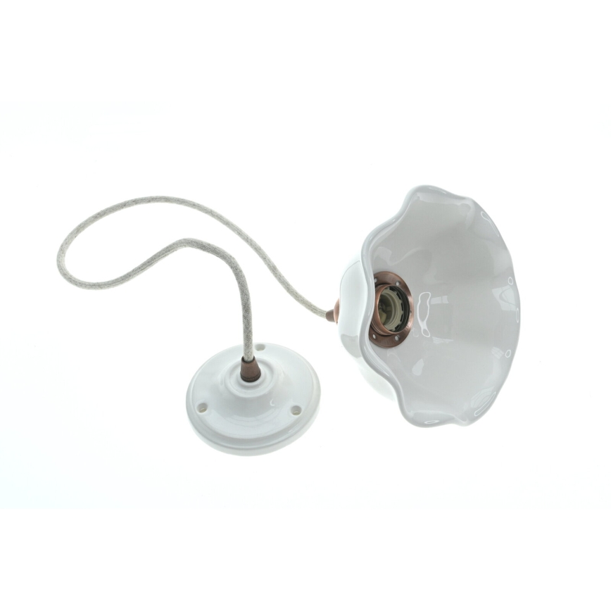 Bohemia-Design - Порцеланов полилей на кабел 1xE27/60W/230V