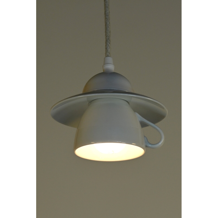 Bohemia-Design - Порцеланов полилей на кабел 1xE27/60W/230V