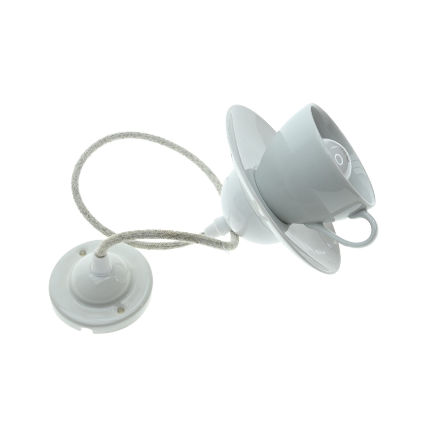 Bohemia-Design - Порцеланов полилей на кабел 1xE27/60W/230V
