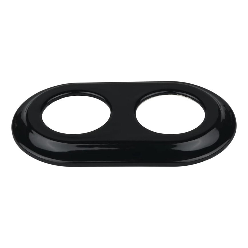 Bohemia-Design - Порцеланова ретро двойна рамка черна