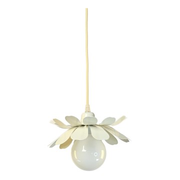 Bohemia-Design - Висяща лампа на кабел 1xE27/60W/230V кремава
