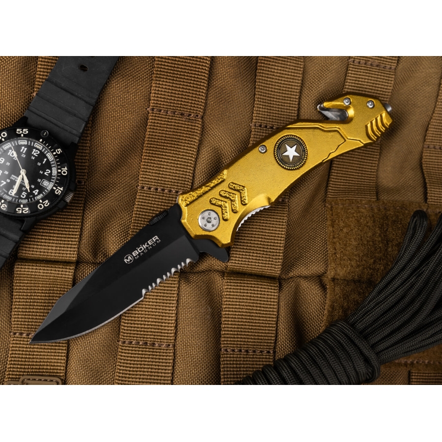 Böker - Джобен нож Magnum Army Rescue 21,9 см