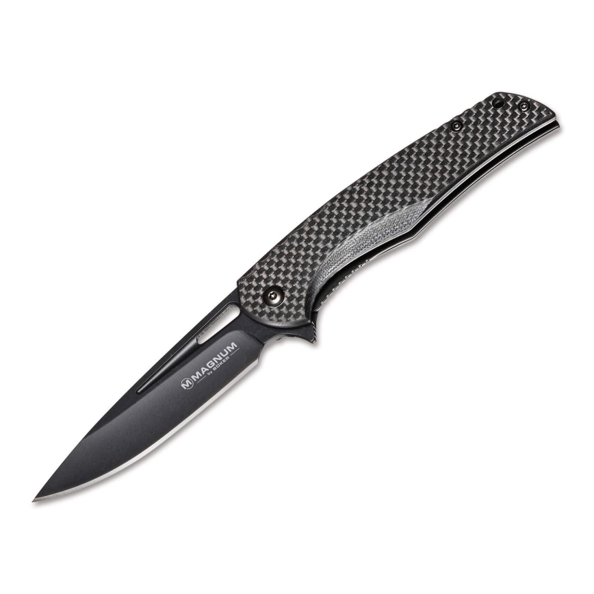 Böker - Джобен нож Magnum Black Carbon 20,5 см