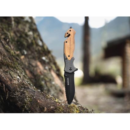 Böker - Джобен нож Magnum Blomkvist Olive 20,5 см маслиново дърво
