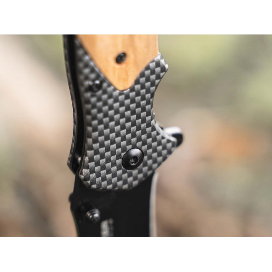 Böker - Джобен нож Magnum Blomkvist Olive 20,5 см маслиново дърво