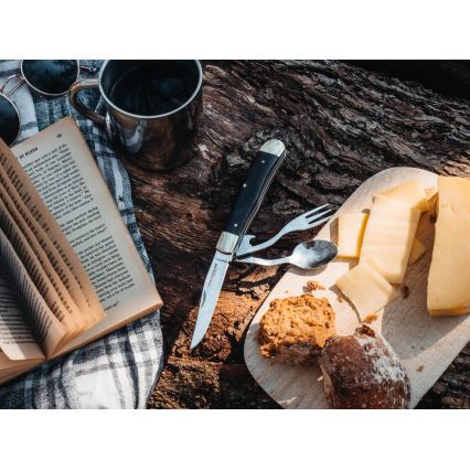 Böker - Джобен нож с прибори за хранене Magnum Bon Appetite 18,7 см пакка