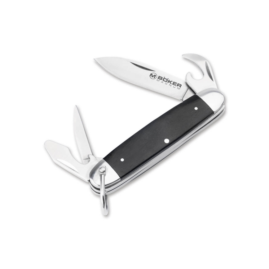 Böker - Мултифункционално джобно ножче Magnum Kласически Pocket Steel 16 см/4 функции палисандър
