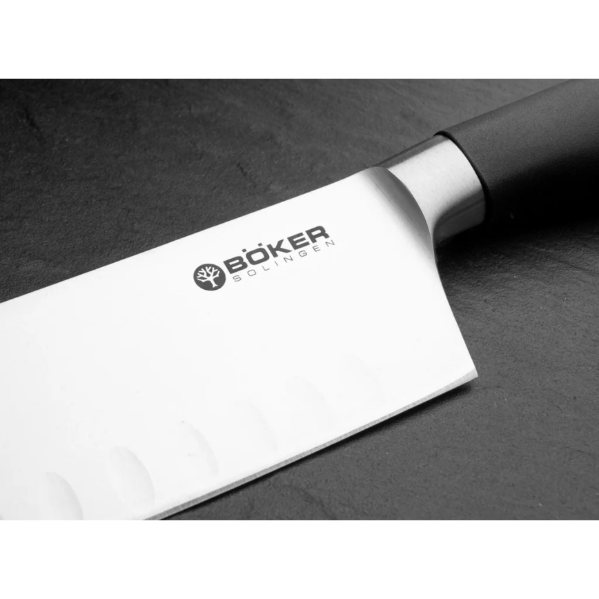 Böker - кухненски нож Santoku CORE PROFESSIONAL 16,5 см черен