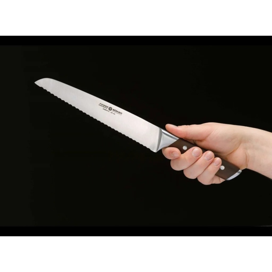 Böker - Кухненски нож за печива FORGE WOOD 22 см, клен
