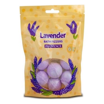 Бомбичка за вана PROVENCE 6 бр. лавандула