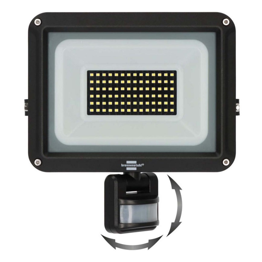 Brennenstuhl - LED Екстериорен прожектор със сензор LED/50W/230V 6500K IP65