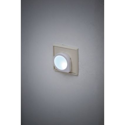 Brennenstuhl - LED Лампа за ориентация за контакт със сензор LED/0,2W/230V