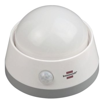 Brennenstuhl - LED осветително тяло с датчик за движение LED/3xAA 3000K