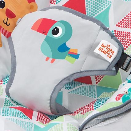 Bright Starts - Детски вибриращ шезлонг с мелодия TOUCAN TANGO