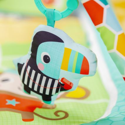 Bright Starts - Детска игрална постелка OBALL GRIP & KICK 3xAA