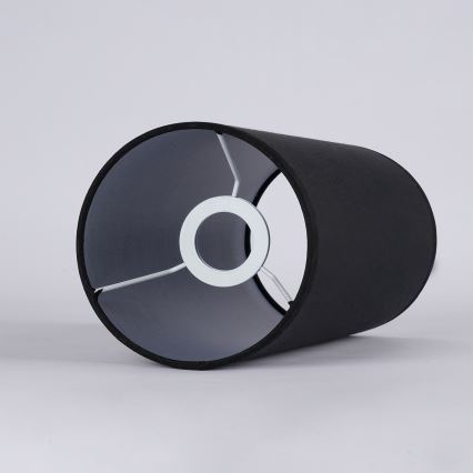 Brilagi - Абажур за настолна лампа TABLON E27 с диаметър 14 см, черен