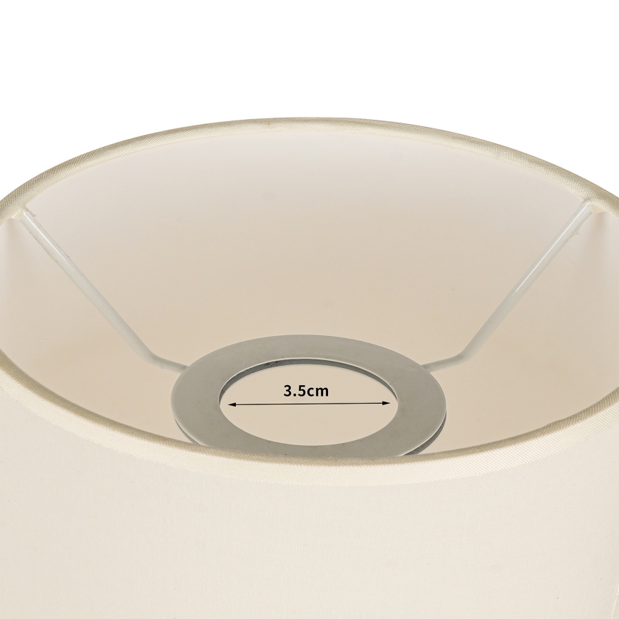 Brilagi - Абажур за настолна лампа TABLON E27 Ø 14 см, кремав