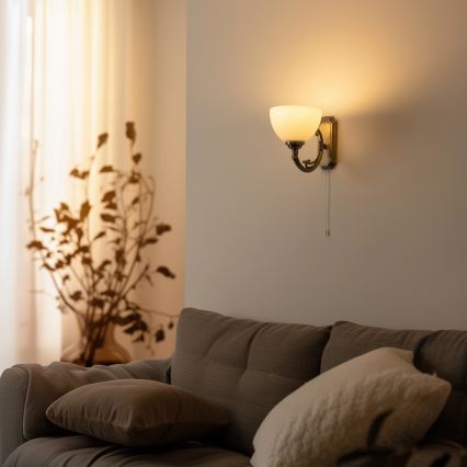 Brilagi - Аплик CLASSIC 1xE27/60W/230V месинг