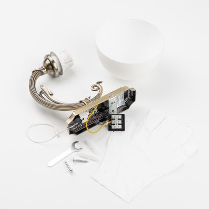 Brilagi - Аплик CLASSIC 1xE27/60W/230V месинг