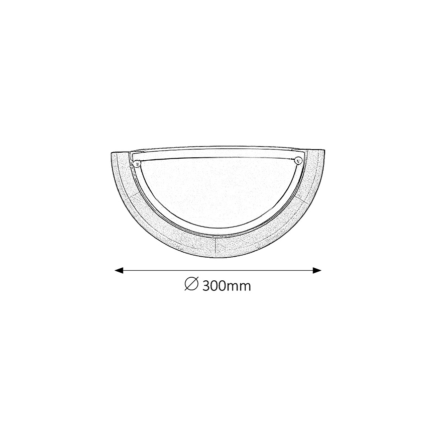 Brilagi - Аплик ORBIS 1xE27/60W/230V 30 см бор