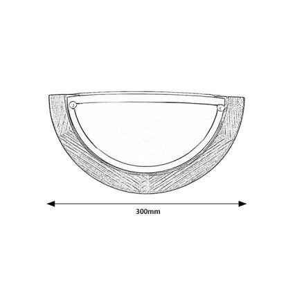 Brilagi - Аплик ORBIS 1xE27/60W/230V 30 см бор