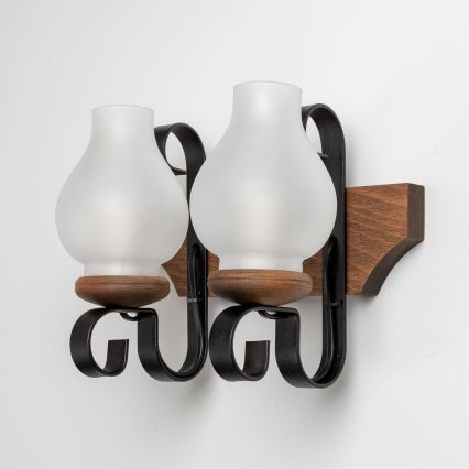 Brilagi - Аплик QUEEN 2xE14/40W/230V бук/орех