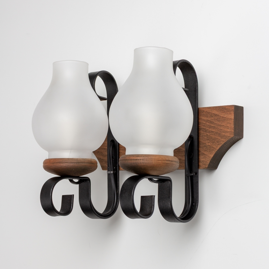 Brilagi - Аплик QUEEN 2xE14/40W/230V бук/орех