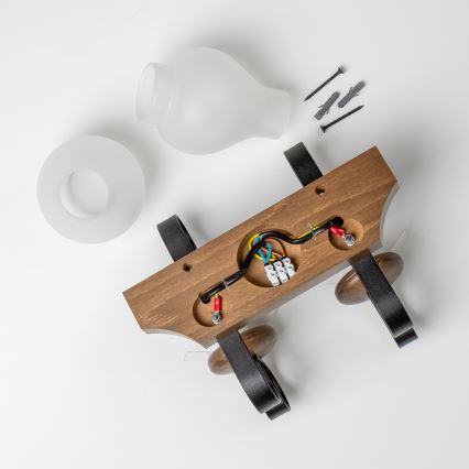 Brilagi - Аплик QUEEN 2xE14/40W/230V бук/орех