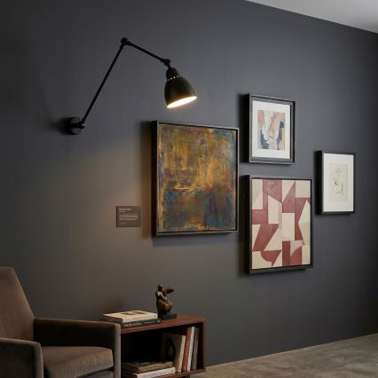 Brilagi - Аплик QUILL 1xE27/40W/230V 83 cm черен
