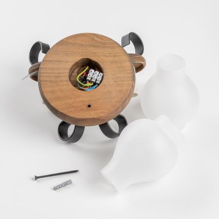 Brilagi - Аплик ROATA APLICA 2xE14/40W/230V бук