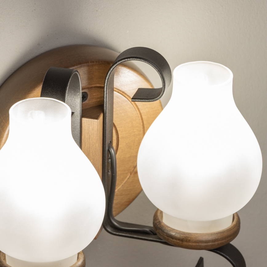 Brilagi - Аплик ROATA APLICA 2xE14/40W/230V бук/орех