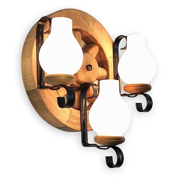 Brilagi - Аплик ROATA APLICA 3xE14/40W/230V бук