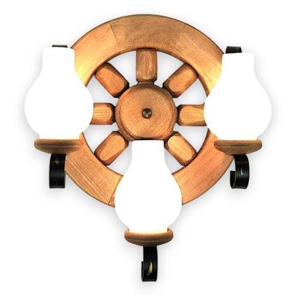 Brilagi - Аплик ROATA APLICA 3xE14/40W/230V бук