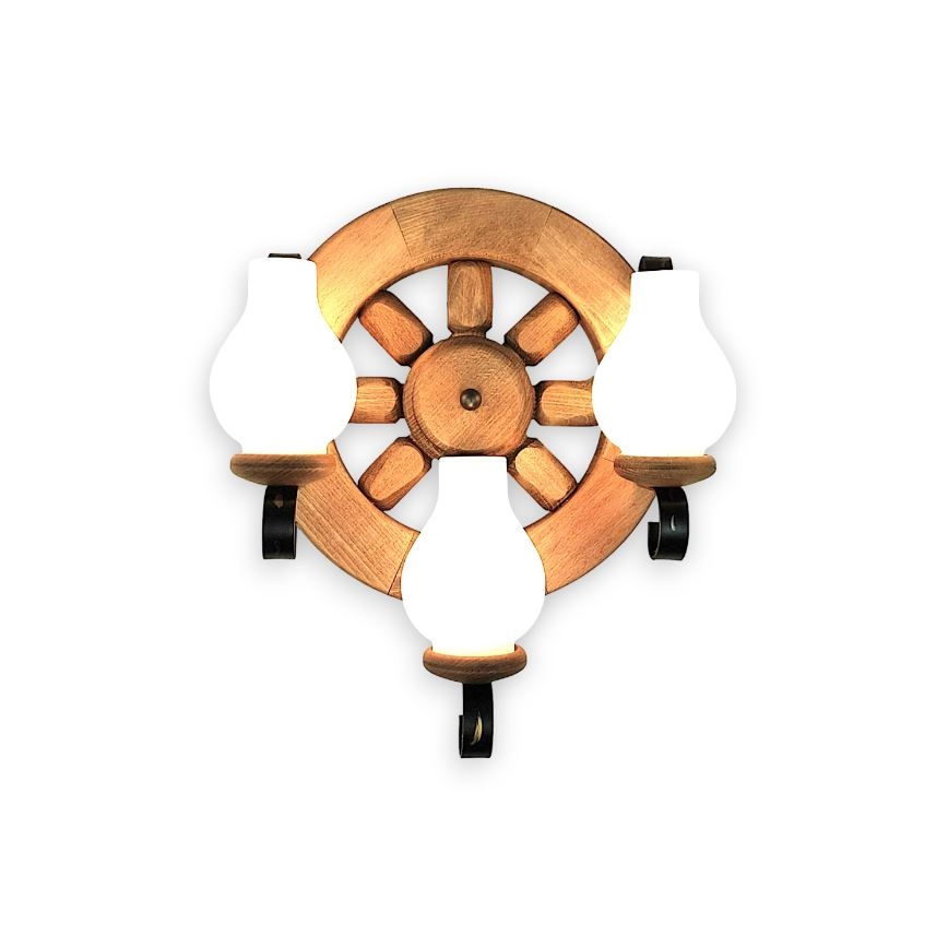 Brilagi - Аплик ROATA APLICA 3xE14/40W/230V бук