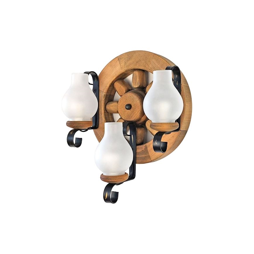 Brilagi - Аплик ROATA APLICA 3xE14/40W/230V бук