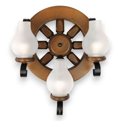 Brilagi - Аплик ROATA APLICA 3xE14/40W/230V бук/орех