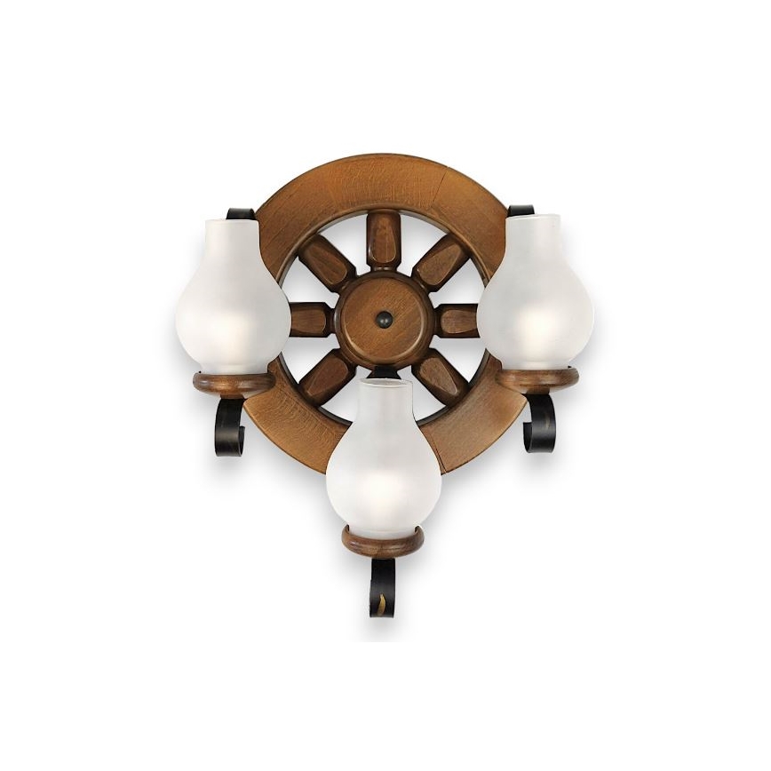 Brilagi - Аплик ROATA APLICA 3xE14/40W/230V бук/орех