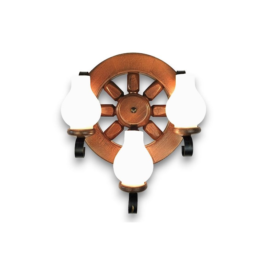 Brilagi - Аплик ROATA APLICA 3xE14/40W/230V бук/орех